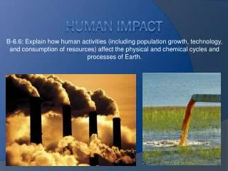 human impact