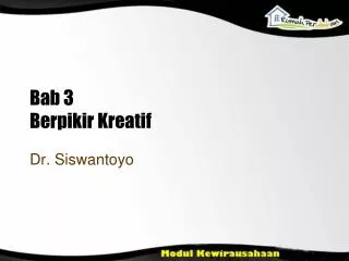 bab 3 berpikir kreatif