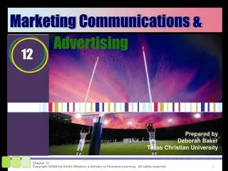 Marketing Communications &amp;