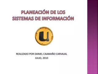 planeaci n de los sistemas de informaci n