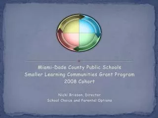 Miami-Dade County Public Schools Smaller Learning Communities Grant Program 2008 Cohort