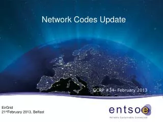 Network Codes Update