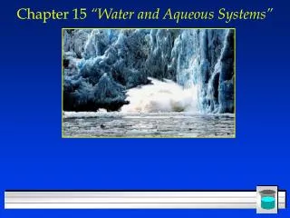 chapter 15 water and aqueous systems