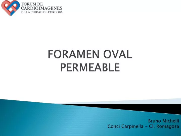 foramen oval permeable