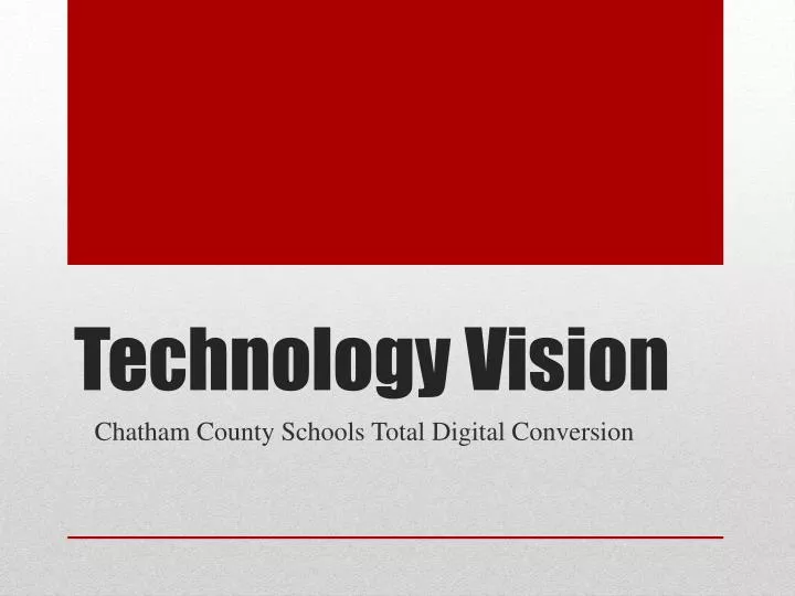 technology vision