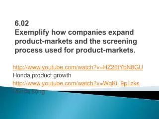 youtube/watch?v=HZ26tYbN8GU Honda product growth