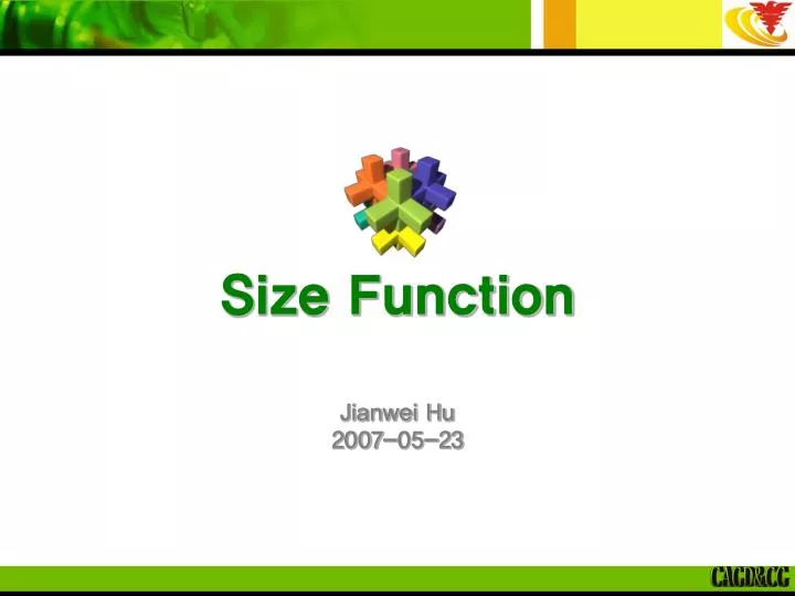 size function