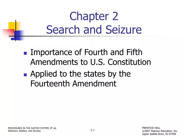 chapter 2 search and seizure
