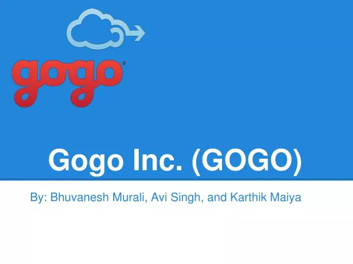 gogo inc gogo