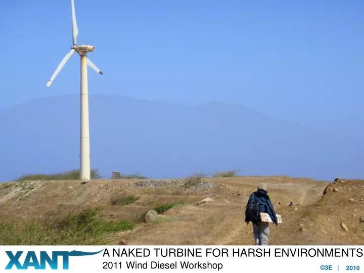 a naked turbine for harsh environments