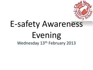 E-safety Awareness Evening