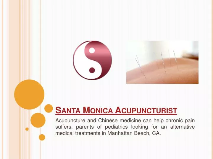 santa monica acupuncturist