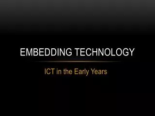 Embedding Technology