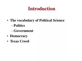 introduction