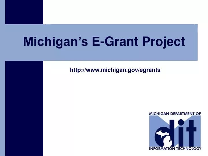 michigan s e grant project