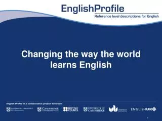 Changing the way the world learns English
