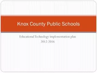 Knox County Public Schools