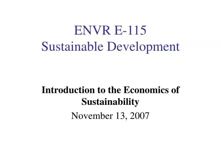 envr e 115 sustainable development