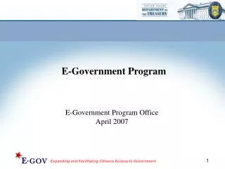E-Government Program