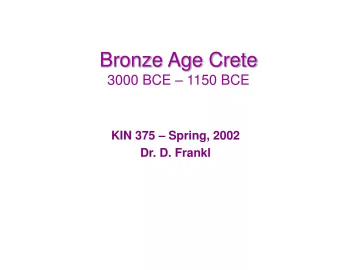 bronze age crete 3000 bce 1150 bce