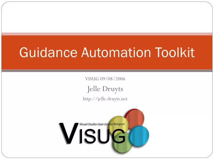 guidance automation toolkit