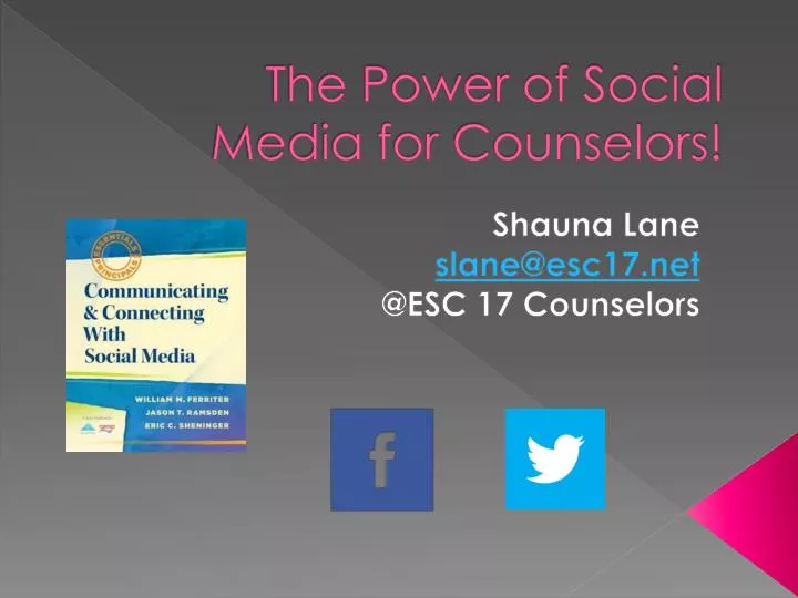 the power of social media for counselors