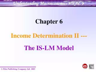 Chapter 6 Income Determination II --- The IS-LM Model