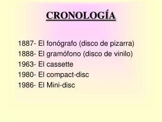 cronolog a