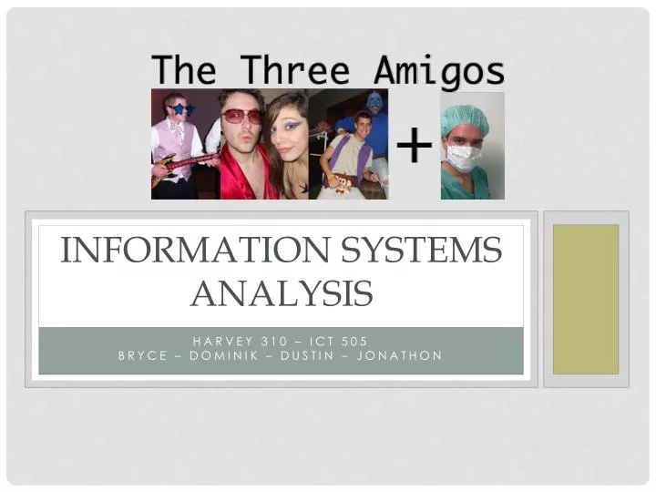 information systems analysis