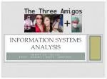 Information Systems Analysis - slide 1