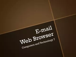 E-mail Web Browser