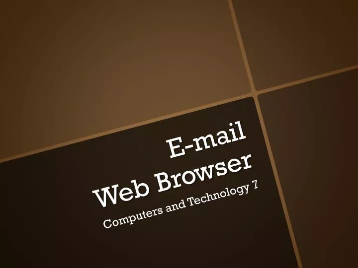 e mail web browser