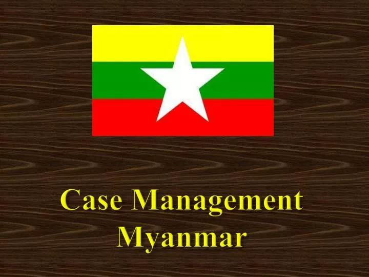 case management myanmar
