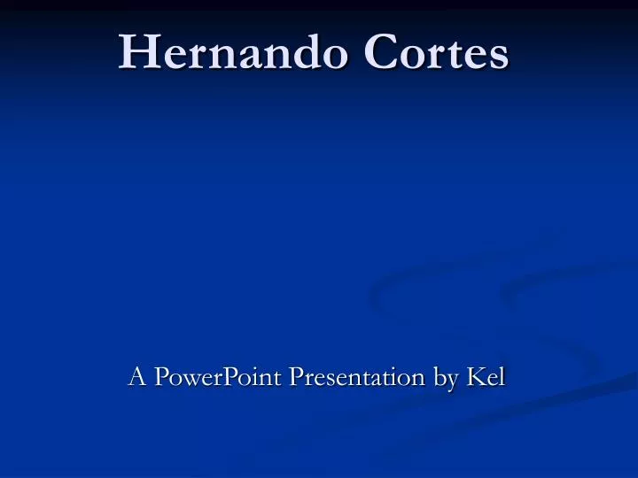 hernando cortes