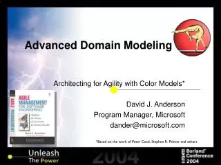 Advanced Domain Modeling