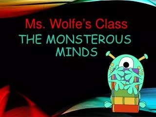 The Monsterous Minds