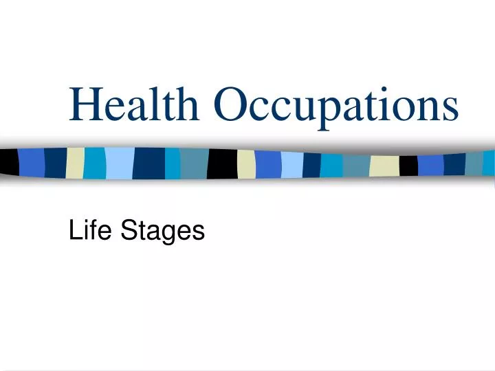 health occupations