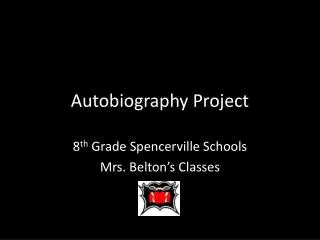 Autobiography Project