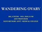 WANDERING OVARY - slide 1