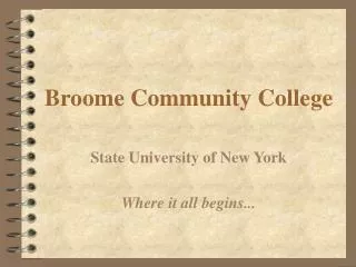 Broome Community College