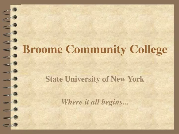 broome community college