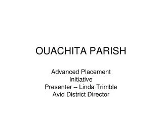 ouachita parish