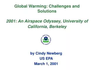 by Cindy Newberg US EPA March 1, 2001