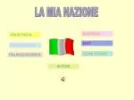 LA MIA NAZIONE - slide 1