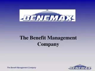 The Benefit Management Company