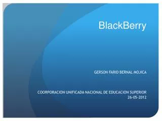 blackberry