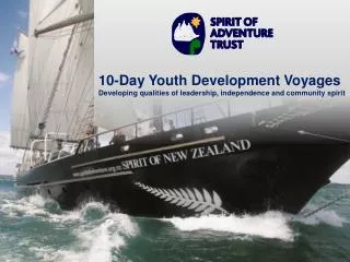 10-Day Youth Development Voyages