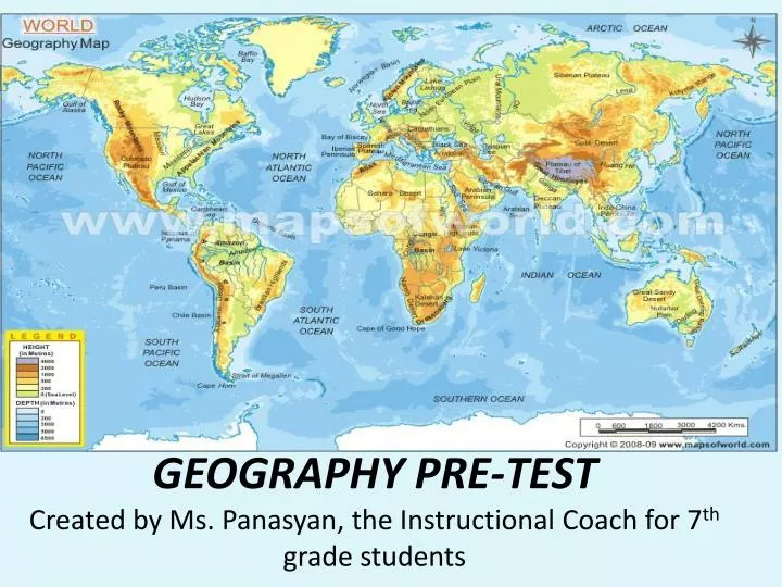 geography pre test created by ms panasyan the instructional coach for 7 th grade students