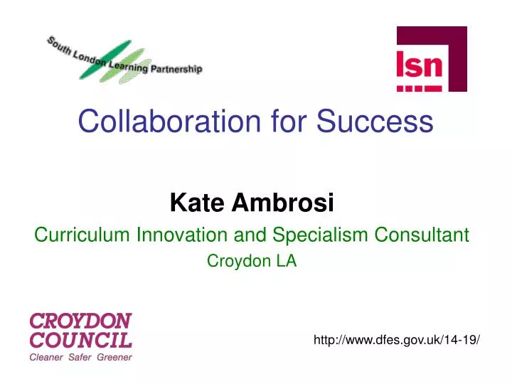 collaboration for success