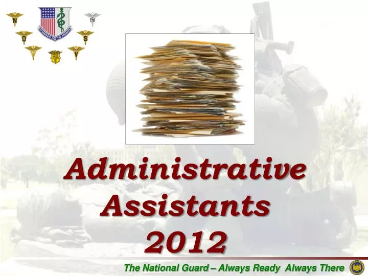 administrative assistants 2012